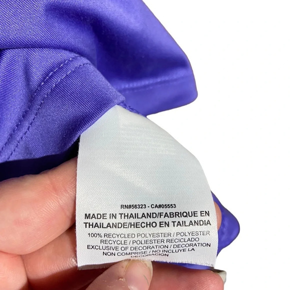 Nike‎ Running Dri Fit Purple Shirt Size Large - Picture 6 of 7
